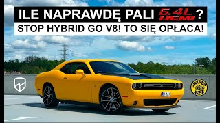 Jakie jest realne spalanie Dodge Challenger 6.4 HEMI Scat Pack? Czy naprawdę pali mniej niż 2.0 TFSI