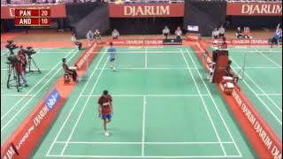 Panji Ahmad (MUTIARA BANDUNG) VS Andri Wijaya (PB DJARUM)