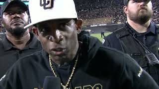 Deion Sanders Halftime Interview: We’ve got to move the damn football! | ESPN College Football