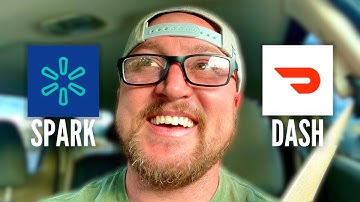 Multi Apping For The First time DoorDash and Walmart Spark!