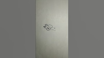 Reet Name Signature Style #Shorts #signaturestyles #writingskills #signature #calligraphy