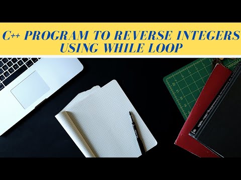 C++ program to reverse integers using while loop || Turbo c++ || Basics of C++
