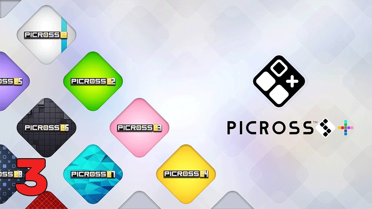 Picross S+ - e2 Puzzles | e2_P049 - e2_P065 | Part 3 - YouTube
