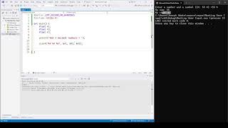 C Programming: Capturing Multiple Values With Scanf