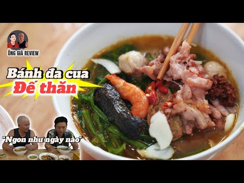 BÁNH ĐA CUA THƠM LỪNG chả cá ngon số 1 lòng tôi
