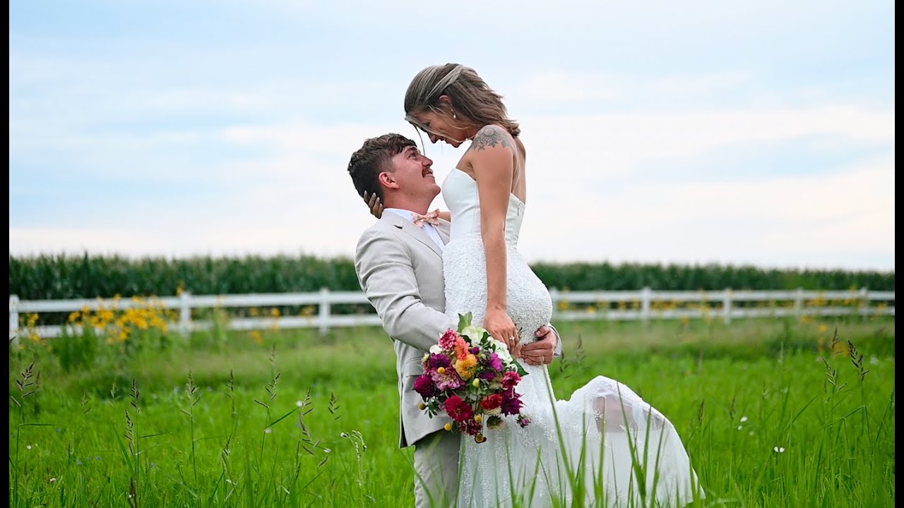 Caleb + Katie // 1868 Farmhouse // Wedding Film