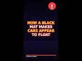 How a Black Mat Makes Cars Appear to Float #Shorts
