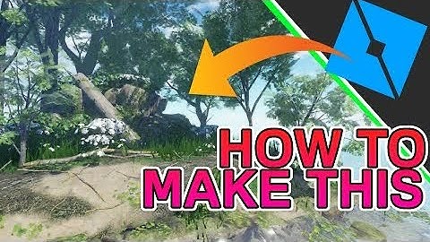 How to make a REALISTIC nature landscape Tutorial & Speedbuild (2021) [NEW] {Roblox Studio}