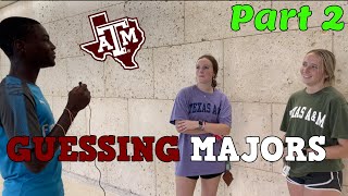 Guessing Student Majors at Texas A&M University (Part 2)