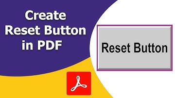 How to add a clear form button in adobe acrobat pro dc