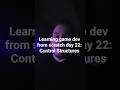 Learning game dev from scratch day 22: Control structures #indie #gamedev #learning #programming