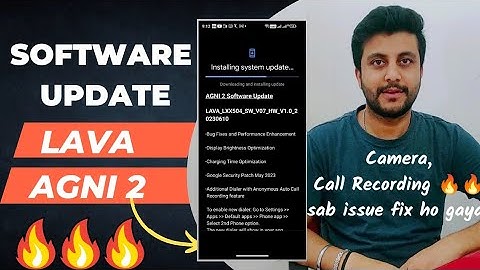 Lava Agni 2 5G Software Update || Bugs Fixed || Camera Quality bhi Theek Ho Gaya 🔥🔥