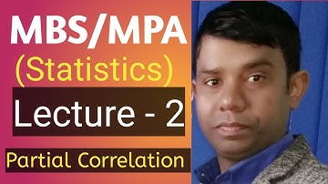Partial Correlation (Statistics) By Rambabu Yadav Sir