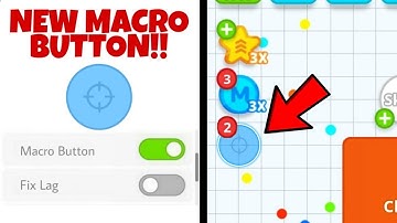 NEW MACRO BUTTON FOR ALL AGAR.IO UPDATE | Best Clips + Takeover vs Clan,Agario Macro اقاريو Mobile