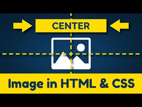 How to Center a Image using HTML & CSS