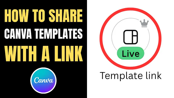 How to share Canva templates with a link | Create Template Links for Etsy