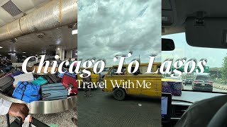 Travel Day In My Life | Chicago To Nigeria | Airport Travel Vlog 2023