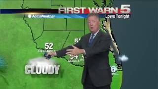Friday's Weather - 10 p.m.
