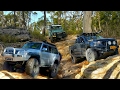 4x4 @ Appin - Ford Ranger vs Land Rover Defender vs Nissan Patrol