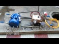 Amazing water jet wash with HTP pump and electric motor (Installation/Demo)