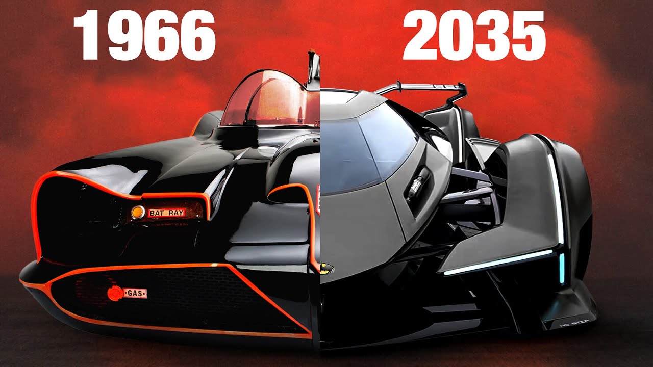 Evolution of Batman Cars & Gadgets