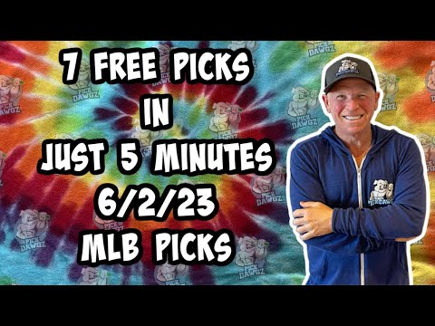 MLB Best Bets for Today Picks & Predictions Friday 6/2/23 | 7 Picks in 5 Minutes