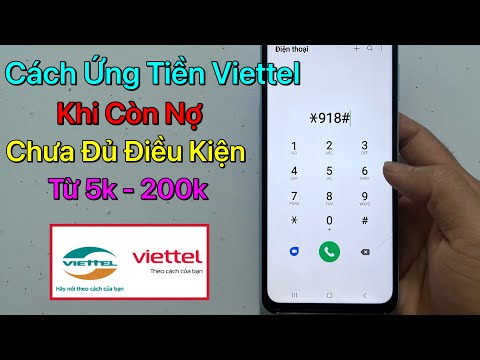Video Cách ứng tiền Viettel khi chưa đủ điều kiện - Ứng Tiền... - youtube
