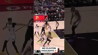 NIC CLAXTON HIGHLIGHTS 🔥 Happy birthday 🎈 #nba #basketball