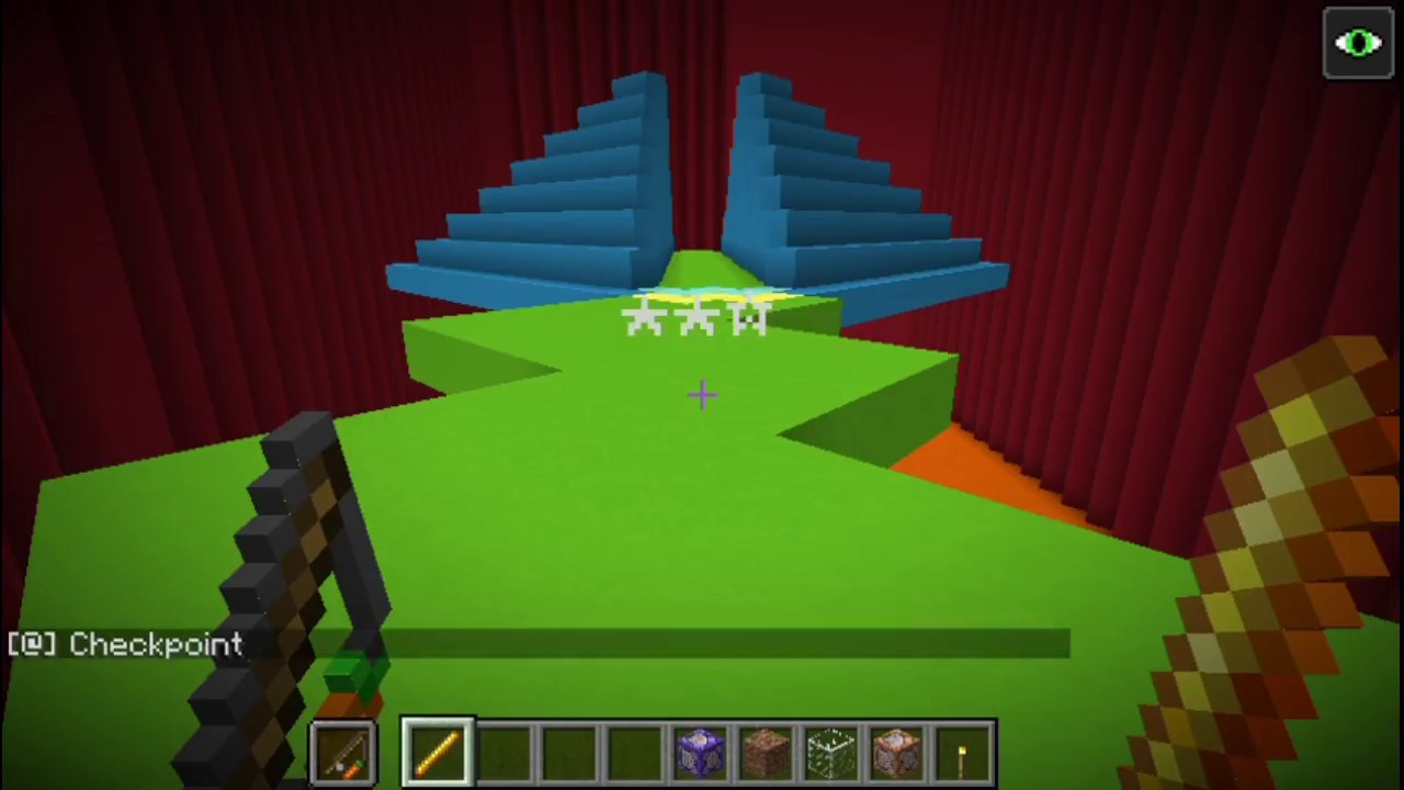 Minecraft Dancing Line Reversed