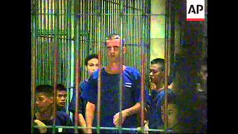 THAILAND: BRITON ACCUSED OF DRUG SMUGGLING APPEARS...