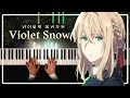 바이올렛 에버가든 OST : Violet Snow | 피아노 커버 Piano cover