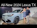 All- New 2024 Lexus TX first look. The Lexus Grand Highlander