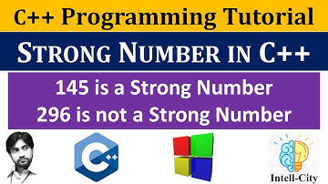 Strong Number Program in C++