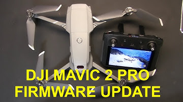 Tutorial to update the firmware to the latest version on a DJI Mavic 2 Pro Drone With Smart Remote