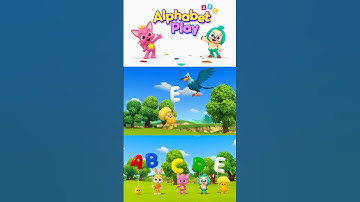 E is for Egg 🥚! Learn ABC! #Hogi #shorts