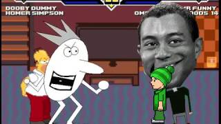 mugen request dooby dummy and homer simpson vs mr funny and otw