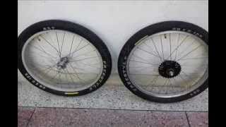 Homemade Motorcycle With Bicycle Parts Making Part1. Moto Casera Parte1