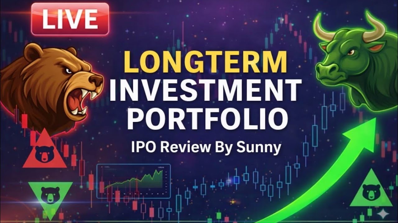 🔥 LIVE Stock Market Portfolio Review | Long-Term Investment Strategy | Share Fundamentals Explained
