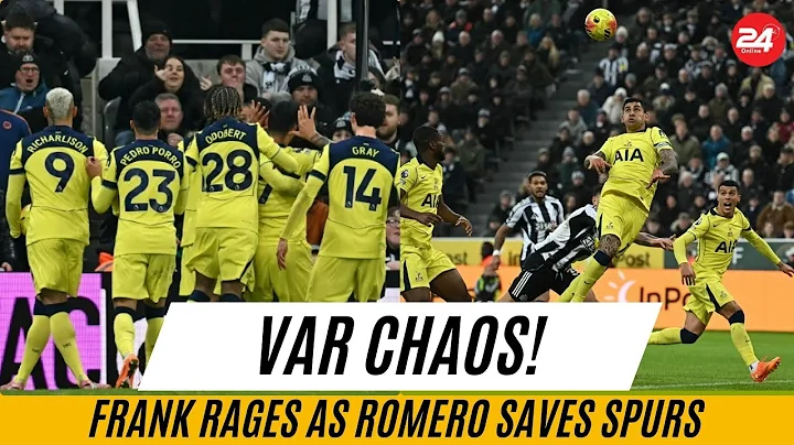 VAR Chaos! Frank Rages as Romero SAVES Spurs with Bicycle Kick