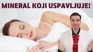 Najvaniji MINERAL ZA SPAVANJE! Omogu?uje brz, dubok i miran SAN...