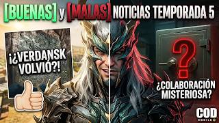 Buenas y Malas NOTICIAS Temporada 5 COD Mobile