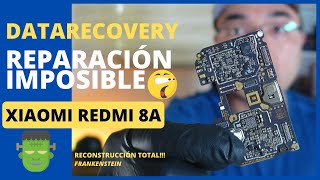 Recuperación de Datos Xiaomi Redmi 8A Apagado Mal Intervenido Reconstrucción TOTAL IMPOSIBLE