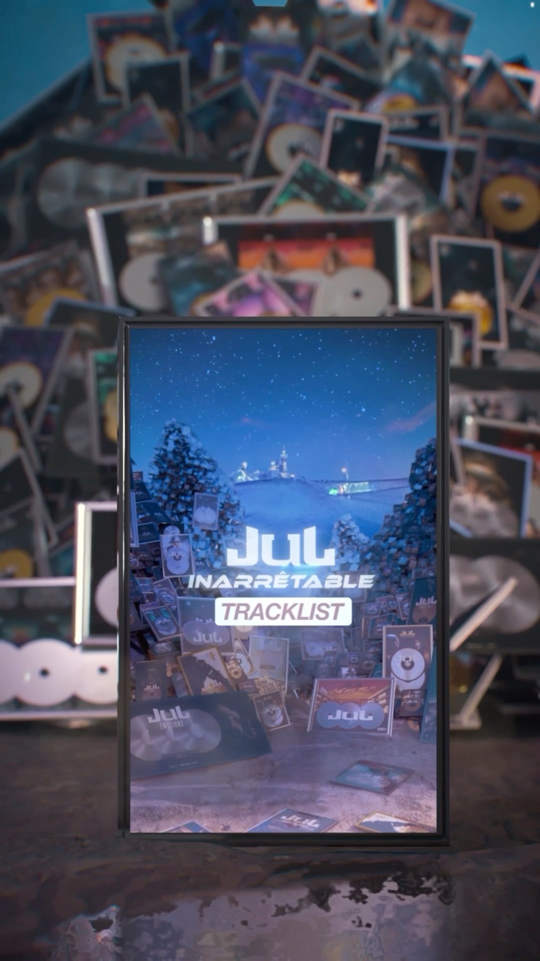 Tracklist Inarrêtable ?️?? rdv le 6 décembre pour l’album