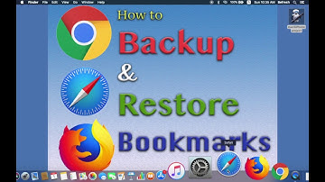 how to backup and restore bookmarks on safari