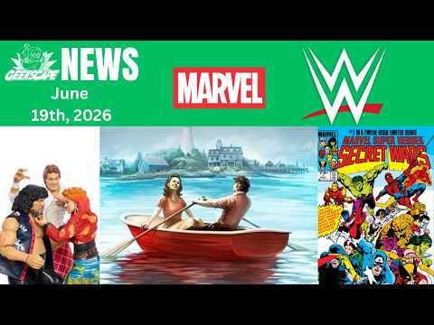 Cyndi Lauper Gets a WWE Action Figure (Geekscape 6/19/26)