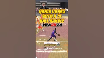 NBA 2K24 How to Get Open with 75 Handle: Best Dribble Moves Controls 2K24 #nba2k24 #2k24 #2k