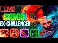 EL MEJOR SHACO DE MI CASA (VIVO SOLO) | OTP SHACO PEAK CHALLENGER LAN