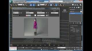 3D MAX 2012 - particle flow com blob mesh