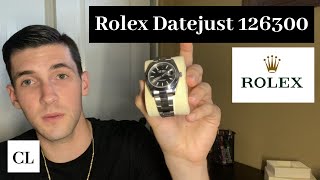 Rolex Datejust Rhodium 126300 Review