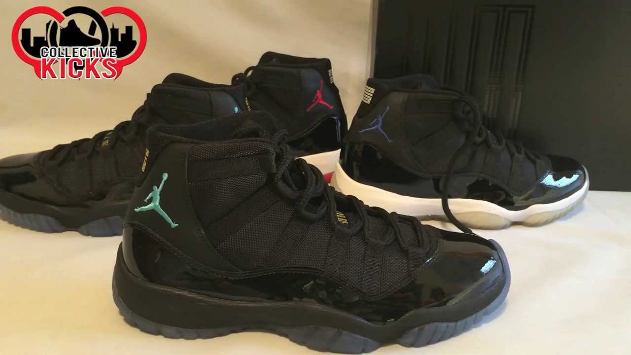 jordan 11 space jam gamma blue